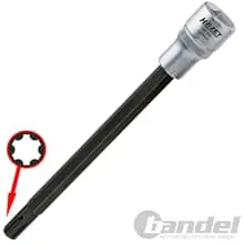 Letzte Chance HAZET POLYDRIVE T52 ZYLINDERKOPF-SCHRAUBENDREHER-EINSATZ 1/2" NUSS KEILNUT 168mm