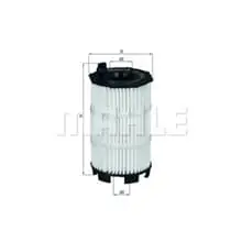 MAHLE / KNECHT Ölfilter OX 350/4D ( OX350/4D ) Beliebt