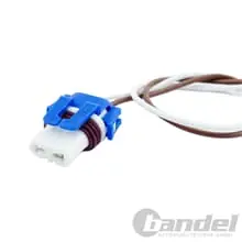 Echt 1x KERAMIK LAMPENSTECKER passend für HB4 HALOGEN LAMPE 2 POLIG LAMPENFASUNG P22D