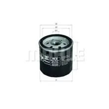 MAHLE / KNECHT Ölfilter passend für CITROEN 2CV ACADINE AMI DYANE LNA MEHARI Top-Preis
