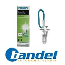 Schnäppchen PHILIPS H3 LONGER LIFE ECOVISION -12336LL- BIS ZU 3x LÄNGERE LEBENSDAUER + E1