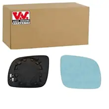 Saisonangebot VAN WEZEL SPIEGELGLAS BEHEIZBAR BLAU GETÖNT KONVEX RECHTS FÜR AUDI A3 A4 A6