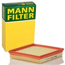 MANN-FILTER LUFTFILTER LUFT-FILTER FILTEREINSATZ Echt