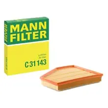 MANN LUFTFILTER FILTEREINSATZ passend für ALPINA B5 BMW 5 6 Schneller Versand