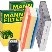 MANN FILTER INSPEKTIONSPAKET passend für1.5 dci DACIA DUSTER HM LOGAN SANDERO 2 Bestseller