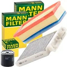 MANN FILTER INSPEKTIONSPAKET passend für DACIA DUSTER HS 1.5 dci 90-110 PS Heißes Angebot