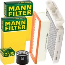 MANN FILTER INSPEKTIONSPAKET passend für 1.5 dci DACIA DUSTER LOGAN LS SANDERO Garantierte Lieferung