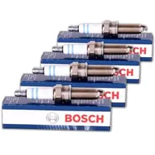 4x BOSCH ZÜNDKERZEN passend für HYUNDAI i30 ix35 i40 KIA CEED IGNIS SWIFT Markenprodukt