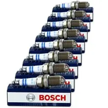 Schnäppchen 8x BOSCH ZÜNDKERZEN passend für HONDA CIVIC VII STUFENHECK 1.3 IMA