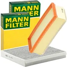 Garantierte Lieferung MANN FILTER INSPEKTIONSPAKET passend für AUDI A4 B8 A5 8T 8F Q5 8R