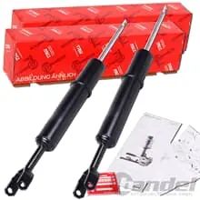 2x TRW GASDRUCK STOßDÄMPFER VORDERACHSE passend für AUDI A4 B5 VW PASSAT B5 B5.5 Neu
