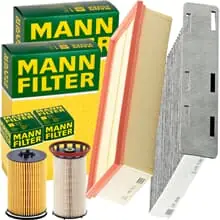 Bestseller MANN INSPEKTIONSPAKET passend für VW GOLF 6 CADDY JETTA 4 BEETLE 5C YETI 5L