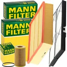 MANN FILTER INSPEKTIONSPAKET passend für MERCEDES VITO W638 V-KLASSE W638/2 CDI Schnäppchen