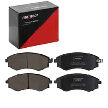 MAXGEAR BREMSBELÄGE SATZ VORDERACHSE PASSEND FÜR HYUNDAI COUPE ELANTRA LANTRA Begrenztes Angebot