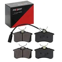 MAXGEAR BREMSBELÄGE SATZ HINTERACHSE PASSEND FÜR FORD GALAXY SEAT ALHAMBRA VW Online Kaufen