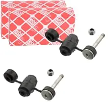 2X FEBI BILSTEIN KOPPELSTANGEN VORNE BEIDSEITIG PASSEND FÜR NISSAN KUBISTAR Neuheit