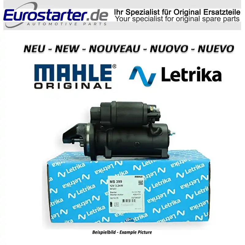 Billig Anlasser Letrika Mahle Neu Original IS1387 für CASE,NEW HOLLAND