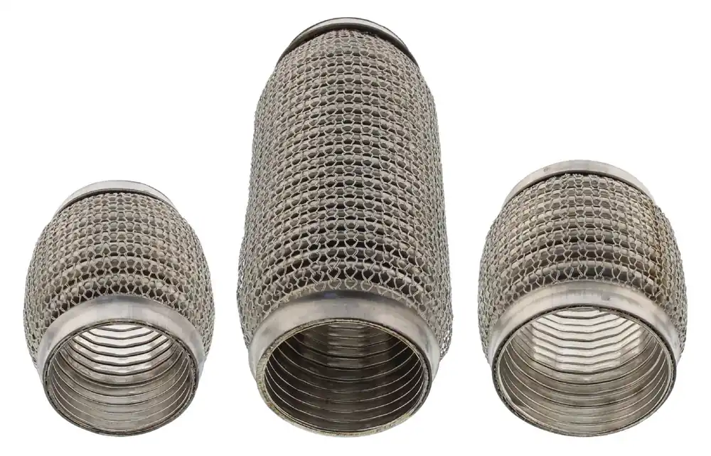 Markenware Universal-Soft-Flexrohr-Satz (3-teilig), Abgasanlage