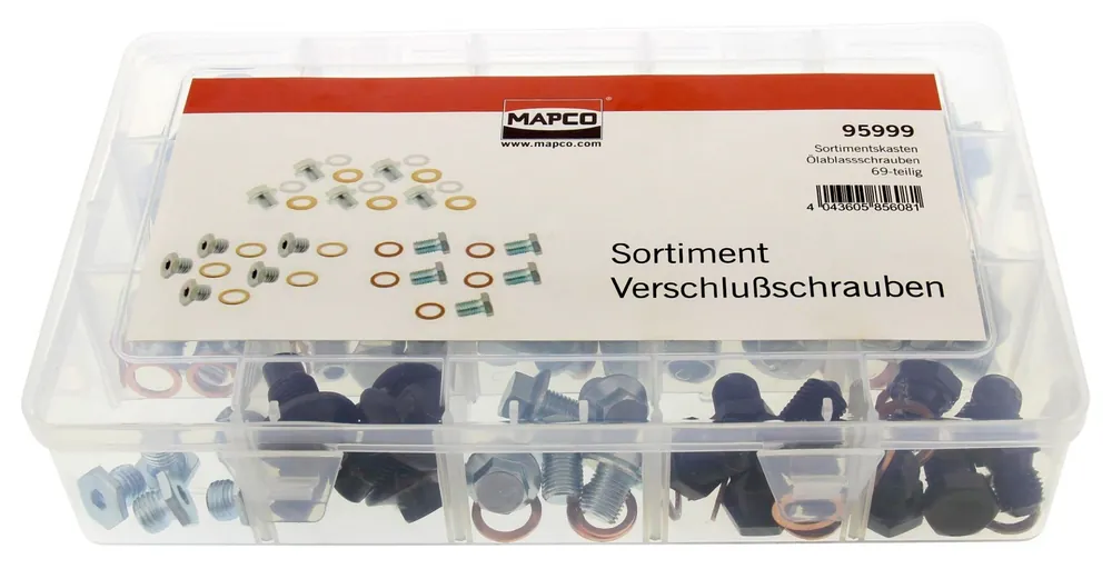 Neu Universal-Ölablassschrauben-Set (69-teilig)