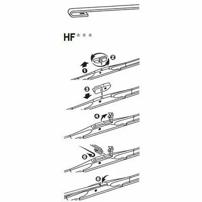 TRICO EXACT FIT HYBRID Markenprodukt